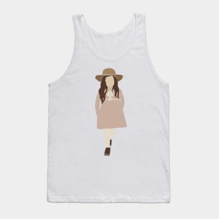 Abstract vector kids and lovely girl Illustration Tank Top